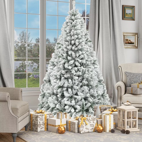 Snow flocked christmas - flocked,