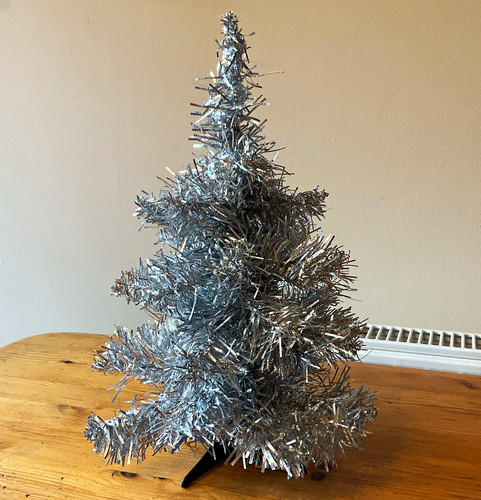 1980 artificial silver - 1980's, 12"