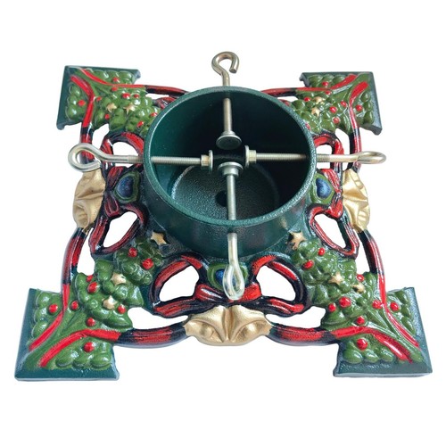 Cast iron christmas tree - christmas, stand