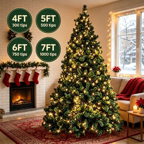 Christmas tree with - christmas, &