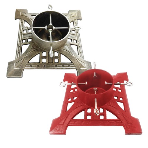 Cast iron christmas tree - iron, stand