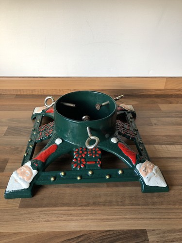 Cast iron christmas - cast, stand
