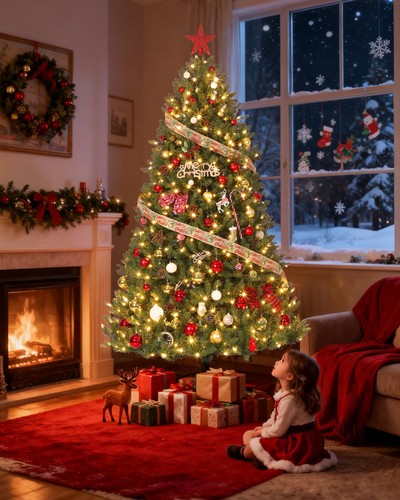 Christmas tree stand bushy - w/stand,