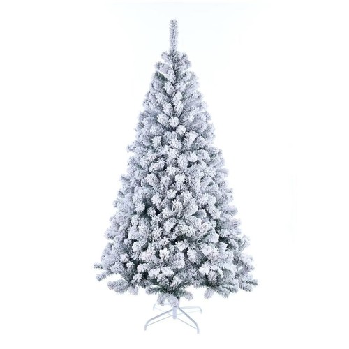 Snow flocked christmas - snow,