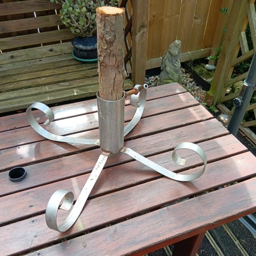Christmas tree stand - tree, real