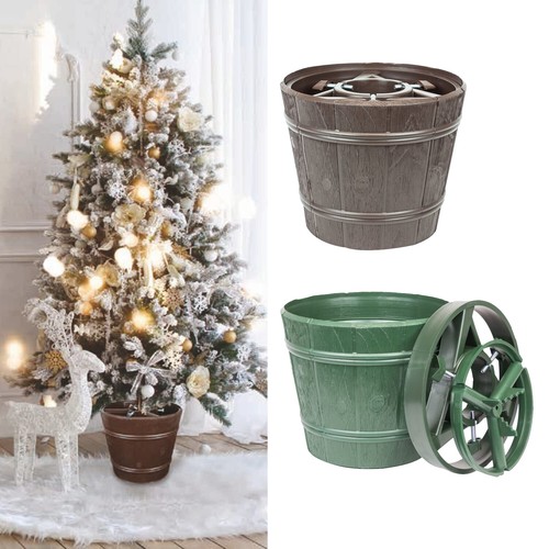 Round planet christmas tree - round,