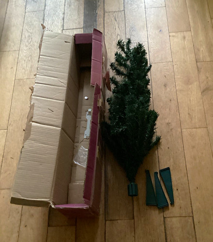 Green artificial christmas - green,