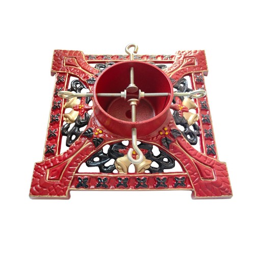 Cast iron christmas tree stand - christmas,