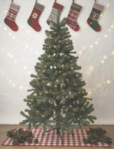 6ft winter fir - green, prelit