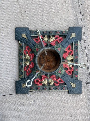 Vintage cast iron christmas - vintage,