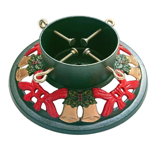 Round bell cast iron - bell, christmas
