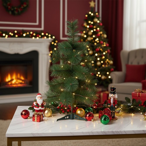 Tabletop mini christmas tree - christmas,