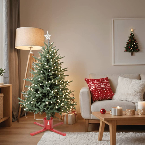 Christmas tree stand - 61cm, red